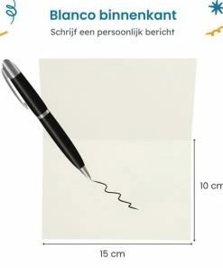 Nieuw 😀 Partizzle® Partizzle 36x Wenskaarten Met Enveloppen Set - Zonder Tekst - Leuke Ansichtkaarten Versturen - Bloemen & Natuur - 15x10 Cm 👏 -ACROPAQ Shop 550x550 592