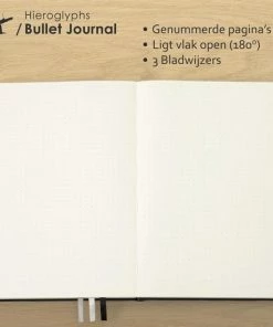 Coupon 🌟 Hieroglyphs Bullet Journal - A5 Notitieboek - Hardcover Notebook Dotted - Handleiding En Inspiratie - Nederlands - Groen 😍 -ACROPAQ Shop 550x550 66