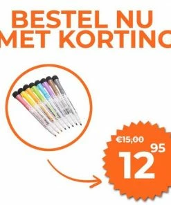 Goedkoopste 👏 Bablue Whiteboard Stiften - 8 Stuks - Met Wisser ⌛ -ACROPAQ Shop 550x550 662