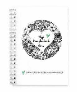 Beste deal 😀 Illustrations By Renee Receptenboek Invulboek - Mijn Receptenboek - Invulboekje Voor Je Favoriete Recepten ⭐