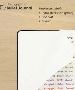 Coupon 🌟 Hieroglyphs Bullet Journal - A5 Notitieboek - Hardcover Notebook Dotted - Handleiding En Inspiratie - Nederlands - Groen 😍 -ACROPAQ Shop 550x550 68