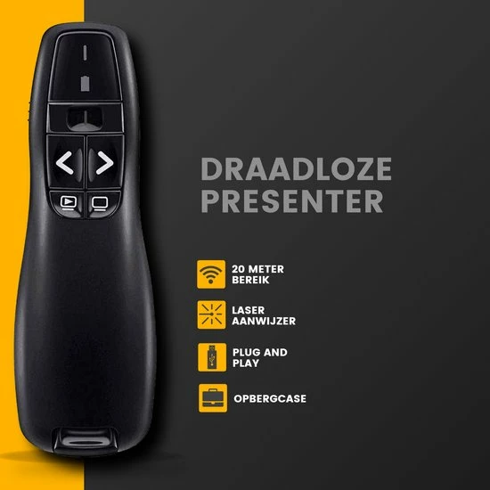 Beste recensies van 🥰 Goodlux Draadloze Presenter - Presentatie Klikker - Powerpoint Klikker + Beschermhoes ✔️ 4 Beste recensies van 🥰 Goodlux Draadloze Presenter - Presentatie Klikker - Powerpoint Klikker + Beschermhoes ✔️ - Afbeelding 2