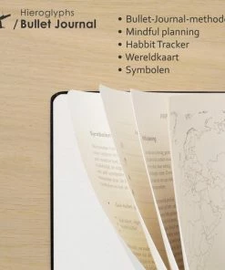 Coupon 🌟 Hieroglyphs Bullet Journal - A5 Notitieboek - Hardcover Notebook Dotted - Handleiding En Inspiratie - Nederlands - Groen 😍 -ACROPAQ Shop 550x550 69