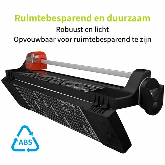 Nieuw 🎁 ACROPAQ Papiersnijder - 1 Meskop Met 4 Snijstanden, Met Hoeksnijder, Ruimtebesparend Inklapbaar - A4 Rolsnijmachine, Papiersnijmachine 👍 7 Nieuw 🎁 ACROPAQ Papiersnijder - 1 Meskop Met 4 Snijstanden, Met Hoeksnijder, Ruimtebesparend Inklapbaar - A4 Rolsnijmachine, Papiersnijmachine 👍 - Afbeelding 5