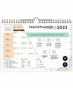 Korting 🤩 Succesplanner FamiliePlanner 2023 - Voor 5 Personen 👏