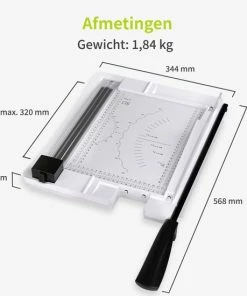 Beste recensies van 😍 ACROPAQ Papiersnijder - Met Hefboom En Rolsnijmachine, A4 En A3 Papiersnijmachine, Met 3 Snijpatronen, Inklapbaar - Wit - AGU4 🛒 -ACROPAQ Shop 550x550 747