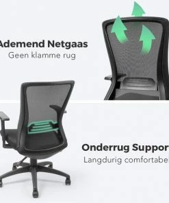 Beste Pirce 😉 LifeGoods Ergonomische Bureaustoel - Volwassenen - Verstelbaar - Zwart 👏 15 Beste Pirce 😉 LifeGoods Ergonomische Bureaustoel - Volwassenen - Verstelbaar - Zwart 👏 -ACROPAQ Shop 550x550 76