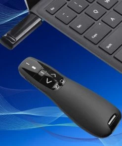 Nieuw 🔥 AdroitGoods Draadloze Usb Presenter Met Pointer - Presenteren - Met Laser - Powerpoint Presentatie Klikker Incl. Opberghoes 🧨 -ACROPAQ Shop 550x550 760
