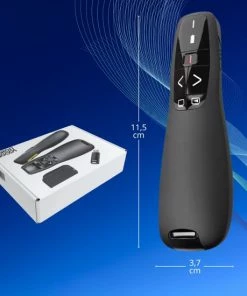 Nieuw 🔥 AdroitGoods Draadloze Usb Presenter Met Pointer - Presenteren - Met Laser - Powerpoint Presentatie Klikker Incl. Opberghoes 🧨 -ACROPAQ Shop 550x550 763
