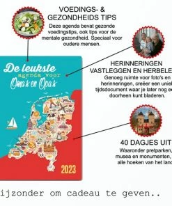 Kopen 🔥 Caroline Sanders De Leukste Agenda Voor Oma's En Opa's 2023 - Herinneringsboek Met 40 Uitstapjes - Invulboek Kado Vader Moeder 😀 -ACROPAQ Shop 550x550 772