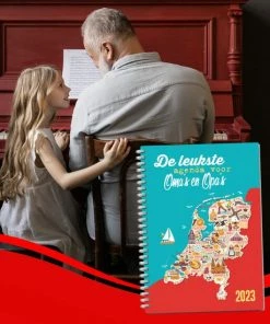 Kopen 🔥 Caroline Sanders De Leukste Agenda Voor Oma's En Opa's 2023 - Herinneringsboek Met 40 Uitstapjes - Invulboek Kado Vader Moeder 😀 -ACROPAQ Shop 550x550 776