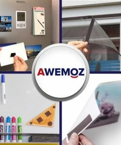 Begroting 🌟 AWEMOZ Magneetband Met Plakstrip - 5 Meter Lang - Magneetstrip - Magneet Tape - Magnetisch Tape - Zelfklevend - Zwart 🌟 -ACROPAQ Shop 550x550 779