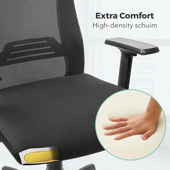 Beste Pirce 😉 LifeGoods Ergonomische Bureaustoel - Volwassenen - Verstelbaar - Zwart 👏 8 Beste Pirce 😉 LifeGoods Ergonomische Bureaustoel - Volwassenen - Verstelbaar - Zwart 👏 - Afbeelding 6