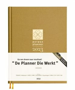 Beste Pirce 🎉 Clen Verkleij Purpuz Planner 2023 Agenda - Organizer - Haal Je Doelen 🛒