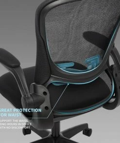 Beste Pirce 🔔 Game Hero Office Home F1 Bureaustoel Hoogte Verstelbaar - 1D Armleuningen - Mesh Zwart 🔥 -ACROPAQ Shop 550x550 825