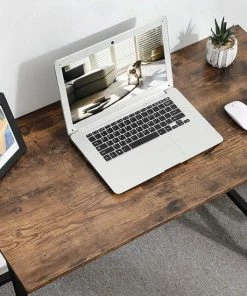 Top 10 ❤️ Acaza Vintage Bureau Of Tekentafel - Laptop Tafel Met Houten Legblad En Stevig Frame - 100x50x75cm - Zwart/Bruin 🎁 -ACROPAQ Shop 550x550 838