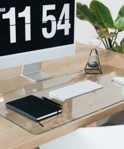 Coupon 🤩 Trente - Bureau Onderlegger EXTRA Helder - Antislip Bureaumat - 80x40cm 🥰