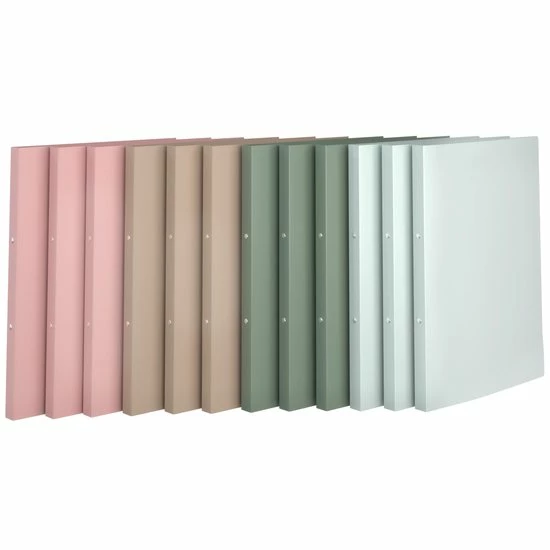 Promo ⌛ ACROPAQ - 12 X Ringmap - Pastel, A4 Met 2 Ringen, Rugbreedte 16 Mm - Ringband, Ordner 😉 4 Promo ⌛ ACROPAQ - 12 X Ringmap - Pastel, A4 Met 2 Ringen, Rugbreedte 16 Mm - Ringband, Ordner 😉 - Afbeelding 2