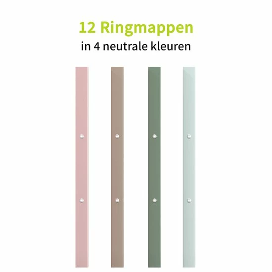 Promo ⌛ ACROPAQ - 12 X Ringmap - Pastel, A4 Met 2 Ringen, Rugbreedte 16 Mm - Ringband, Ordner 😉 5 Promo ⌛ ACROPAQ - 12 X Ringmap - Pastel, A4 Met 2 Ringen, Rugbreedte 16 Mm - Ringband, Ordner 😉 - Afbeelding 3