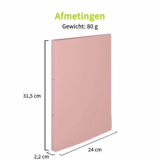 Promo ⌛ ACROPAQ - 12 X Ringmap - Pastel, A4 Met 2 Ringen, Rugbreedte 16 Mm - Ringband, Ordner 😉 8 Promo ⌛ ACROPAQ - 12 X Ringmap - Pastel, A4 Met 2 Ringen, Rugbreedte 16 Mm - Ringband, Ordner 😉 - Afbeelding 6