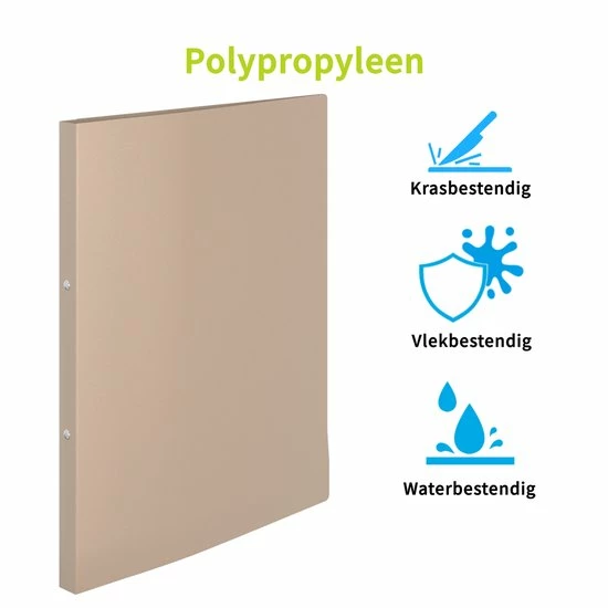 Promo ⌛ ACROPAQ - 12 X Ringmap - Pastel, A4 Met 2 Ringen, Rugbreedte 16 Mm - Ringband, Ordner 😉 9 Promo ⌛ ACROPAQ - 12 X Ringmap - Pastel, A4 Met 2 Ringen, Rugbreedte 16 Mm - Ringband, Ordner 😉 - Afbeelding 7