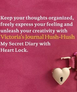 Promo ๐ Victoria's Journals - Dagboek Met Slot En Sleutel - Hush-Hush My Secret Diary W/ Heart Lock - Premium Vegan Leer Dagboek - Hardcover - 320 Pagina's Premium Papier - 13 X 18 Cm (Felroze) ๐ 15 Promo ๐ Victoria's Journals - Dagboek Met Slot En Sleutel - Hush-Hush My Secret Diary W/ Heart Lock - Premium Vegan Leer Dagboek - Hardcover - 320 Pagina's Premium Papier - 13 X 18 Cm (Felroze) ๐ -ACROPAQ Shop 550x550 875