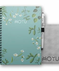 Nieuw ❤️ MOYU Ringband A5 - Hardcover - Dear Daisy - Uitwisbaar Notitieboek - Duurzaam Steenpapier 🔔