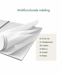 Nieuw ❤️ MOYU Ringband A5 - Hardcover - Dear Daisy - Uitwisbaar Notitieboek - Duurzaam Steenpapier 🔔 -ACROPAQ Shop 550x550 898