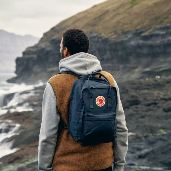 Beste Verkoop ✨ Fjallraven Fjällräven Kånken Laptop 17" Unisex Rugzak - Navy ⭐ 4 Beste Verkoop ✨ Fjallraven Fjällräven Kånken Laptop 17" Unisex Rugzak - Navy ⭐ - Afbeelding 2