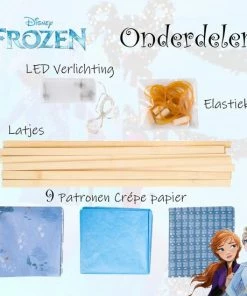 Goedkoop 👍 Disney Frozen Prachtige Ster Lantaarn Met LED Verlichting – Knutselpakket Voor Kerst - Knutselen Voor Meisjes 👏 -ACROPAQ Shop 550x550 929
