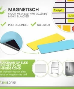 Groothandel 😍 2DOBOARD Herschrijfbare Balk Whiteboard Magneten - 7,5 X 2,5 Cm - 25 Stuks - Mix: 5 Kleuren - Beschrijfbare Magneten - Weekplanner Gezin - Planbord Magneten Herschrijfbaar - Scrum Magneten Voor Een Perfect Scrumbord 🔥 -ACROPAQ Shop 550x550 936