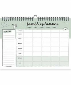 Beste Pirce ✨ Familieplanner A4 | Weekplanner Ongedateerd | Thuismusje 🤩 -ACROPAQ Shop 550x550 977