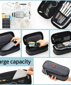 Kopen 🔥 LIXIN Etui - Grijs - Pennenzak Voor Jongens En Meisjes - Canvas - Linnen - Grote Capaciteit - School Etui - Etui Voor Kinderen En Volwassenen - School - Terug Naar School - Back To School - Leuke Telescopishe Pennenhouder - Leuk Etui - Gift - Cadeau 😍 15 Kopen 🔥 LIXIN Etui - Grijs - Pennenzak Voor Jongens En Meisjes - Canvas - Linnen - Grote Capaciteit - School Etui - Etui Voor Kinderen En Volwassenen - School - Terug Naar School - Back To School - Leuke Telescopishe Pennenhouder - Leuk Etui - Gift - Cadeau 😍 -ACROPAQ Shop 550x552 2