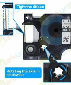 Promo 💯 Merkloos 3 X Dymo 45013 Zwart Op Wit Standaard Label Tapes 😍 15 Promo 💯 Merkloos 3 X Dymo 45013 Zwart Op Wit Standaard Label Tapes 😍 -ACROPAQ Shop 550x554 2