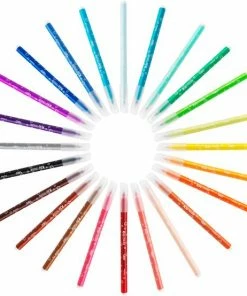 Hete verkoop 🛒 BIC Kid Couleur Ultra Uitwasbare Viltstiften - Diverse Kleuren - 24 Stiften 🎉 -ACROPAQ Shop 550x554