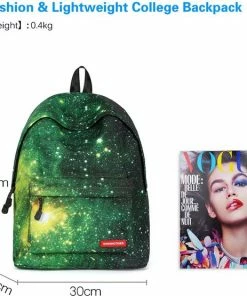 Aanbiedingen 🛒 VMCA Galaxy Rugzak Schooltas Tiener En Volwassenen Voor Meisjes En Jongens - 1 Potlood Tas - Groen 🎉 -ACROPAQ Shop 550x555 2