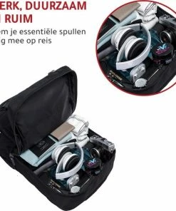 Promo 🌟 Ssublime - Anti Diefstal Rugzak - 15.6 Tot 17 Inch Laptop Vak - Waterdicht - Zwart ⌛ -ACROPAQ Shop 550x558 2