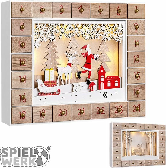 Coupon ๐ Spielwerk – Adventskalender - LED - Kerstman - MDF ๐คฉ 11 Coupon ๐ Spielwerk – Adventskalender - LED - Kerstman - MDF ๐คฉ - Afbeelding 9