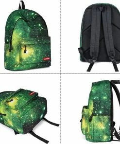 Aanbiedingen 🛒 VMCA Galaxy Rugzak Schooltas Tiener En Volwassenen Voor Meisjes En Jongens - 1 Potlood Tas - Groen 🎉 -ACROPAQ Shop 550x559 1