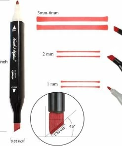 Promo 👍 Stiften Voor Volwassenen Touch Twinmarkers Dubbelzijdige Alcohol Stiften - 60 Stuks - Dual Tip Markers - Tekenstiften - Kleurstiften - Fineliners - Dikke Dunne Stiften - Handlettering Kalligrafie Bullet Jounal Dagboek - Kleuren 😍 13 Promo 👍 Stiften Voor Volwassenen Touch Twinmarkers Dubbelzijdige Alcohol Stiften - 60 Stuks - Dual Tip Markers - Tekenstiften - Kleurstiften - Fineliners - Dikke Dunne Stiften - Handlettering Kalligrafie Bullet Jounal Dagboek - Kleuren 😍 -ACROPAQ Shop 550x559 5