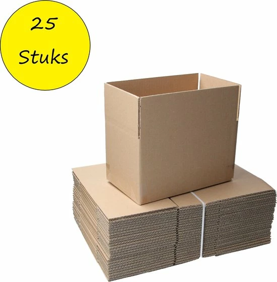 Hete verkoop 🥰 Banzaa Verzenddozen ‒ 25x15x14cm ‒ FSC Gerecycled Karton 25 Dozen 👏 4 Hete verkoop 🥰 Banzaa Verzenddozen ‒ 25x15x14cm ‒ FSC Gerecycled Karton 25 Dozen 👏 - Afbeelding 2