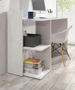 Beste recensies van ⭐ Meubella - Bureau Pierre - Wit - 120 Cm 👏 -ACROPAQ Shop 550x565 3