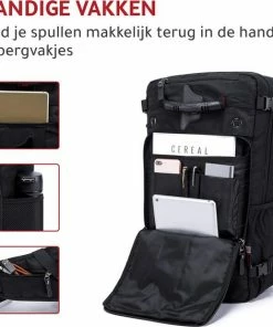 Promo 🌟 Ssublime - Anti Diefstal Rugzak - 15.6 Tot 17 Inch Laptop Vak - Waterdicht - Zwart ⌛ -ACROPAQ Shop 550x565 4