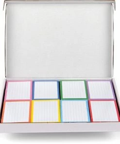 Flash-uitverkoop 😉 Flashcards 500 Stuks A7 - 7.5x10.5cm - Systeemkaarten - FSC Gecertificeerd Duurzaam 300 Grams Karton - Diervrije Drukinkt - 100% Vegan 🎁