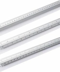 Groothandel 🔥 Hofftech Aluminium Driekantige Schaallat - 1:20 - 1:25 - 1:50 - 1:75 - 1:100 - 1:125 💯