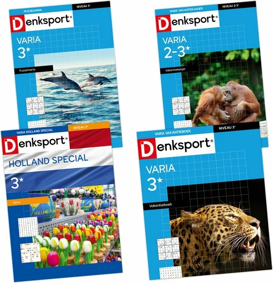 Groothandel π Denksport Varia Puzzelboek Pakket Najaar 2022 π 3 Groothandel π Denksport Varia Puzzelboek Pakket Najaar 2022 π