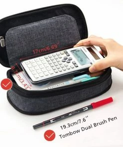 Kopen 🔥 LIXIN Etui - Grijs - Pennenzak Voor Jongens En Meisjes - Canvas - Linnen - Grote Capaciteit - School Etui - Etui Voor Kinderen En Volwassenen - School - Terug Naar School - Back To School - Leuke Telescopishe Pennenhouder - Leuk Etui - Gift - Cadeau 😍 16 Kopen 🔥 LIXIN Etui - Grijs - Pennenzak Voor Jongens En Meisjes - Canvas - Linnen - Grote Capaciteit - School Etui - Etui Voor Kinderen En Volwassenen - School - Terug Naar School - Back To School - Leuke Telescopishe Pennenhouder - Leuk Etui - Gift - Cadeau 😍 -ACROPAQ Shop 550x572