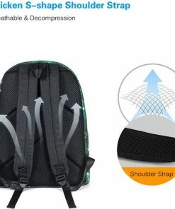 Aanbiedingen 🛒 VMCA Galaxy Rugzak Schooltas Tiener En Volwassenen Voor Meisjes En Jongens - 1 Potlood Tas - Groen 🎉 -ACROPAQ Shop 550x576