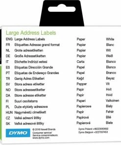 Coupon 😉 DYMO Originele Grote LabelWriter Adreslabels | 36 Mm X 89 Mm | Rol Van 260 Stuks | Zwarte Afdruk Op Wit | Voor LabelWriter Labelmakers 🤩 28 Coupon 😉 DYMO Originele Grote LabelWriter Adreslabels | 36 Mm X 89 Mm | Rol Van 260 Stuks | Zwarte Afdruk Op Wit | Voor LabelWriter Labelmakers 🤩 -ACROPAQ Shop 550x580