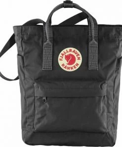 Nieuw 🤩 Fjallraven Fjällräven Kånken Totepack Unisex Rugzak - Black 🎉 -ACROPAQ Shop 550x611